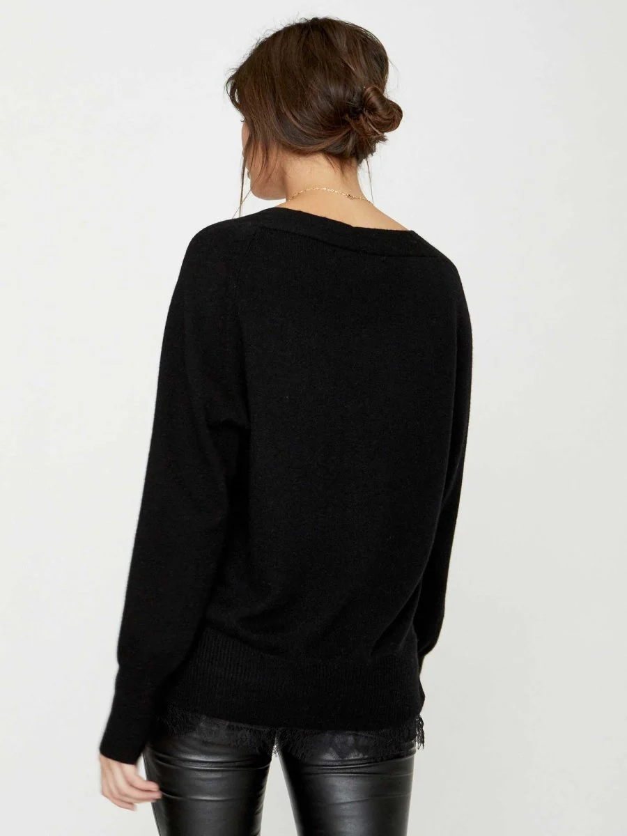 The Lace Vee Looker Pullover - Image 4