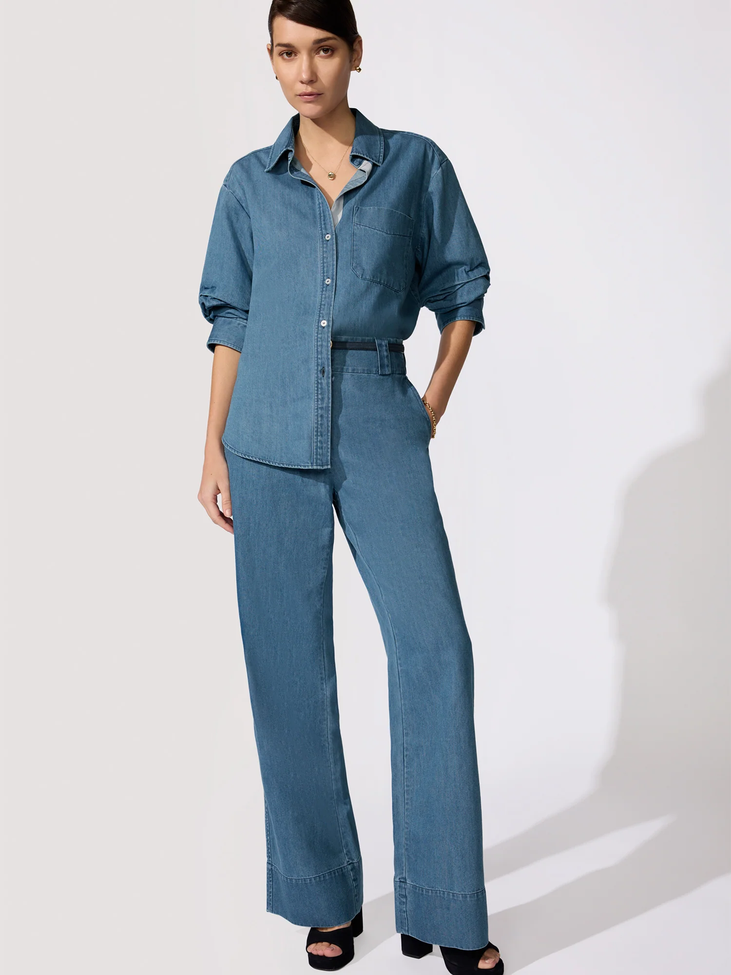The Pia Denim Shirt - Image 3